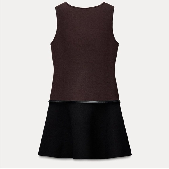 Zara belted knit mini dress - Picture 5 of 12